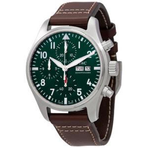 Pilot Chronograph 41 Automatic Green Dial Watch IW388103