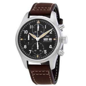 Pilot Spitfire Chronograph Automatic Black Dial Watch IW387903