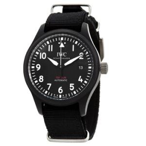 Pilot Top Gun Automatic Black Dial Watch IW326901