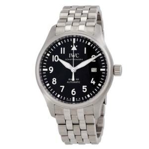 Pilots Automatic Black Dial Watch IW328202