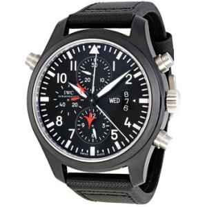 Pilots Double Chronograph Edition Automatic Watch IW379901