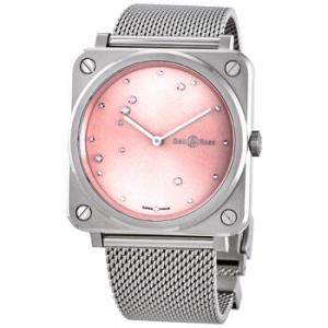 Pink Diamond Eagle Quartz Pink Dial Watch BRSEPSTSST