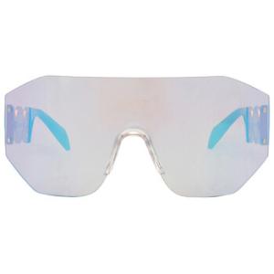 Pink Mirrored Blue Shield Sunglasses VE2258 1002MA