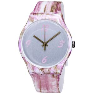 Pinkquarelle Grey Dial Watch SUOW151