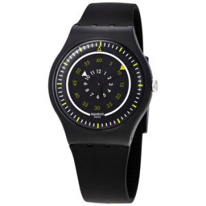 Piu Nero Quartz Black Dial Watch SUOB157