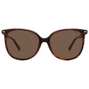 Polarized Bronze Square Sunglasses PLD 4125GS 0086SP
