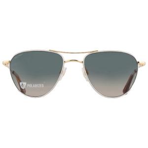 Polarized Green Gradient Pilot Sunglasses SEBRINGP 3