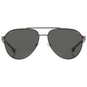 Polarized Green Pilot Sunglasses BOSS 1485S 0MFKUC