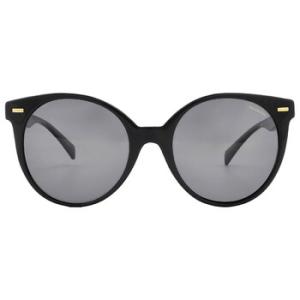 Polarized Grey Round Sunglasses VE4442 GB181