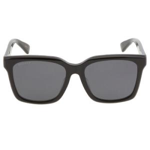 Polarized Grey Square Sunglasses GG1175SK 001