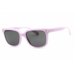 Polarized Grey Square Sunglasses PLD 6191S 0789M9