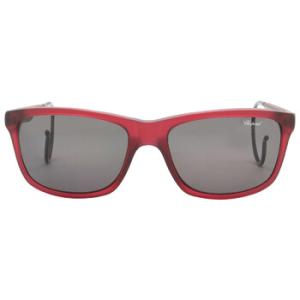 Polarized Grey Square Sunglasses SCH156M L00P
