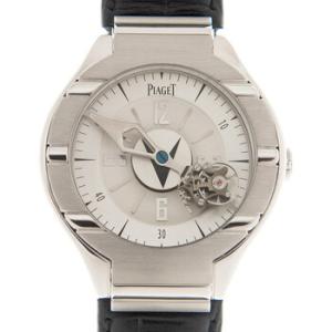Polo Tourbillon  Hand Wind Silver Dial Watch G0A31123
