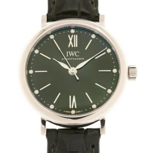 Portofino Automatic Diamond Green Dial Watch IW357405