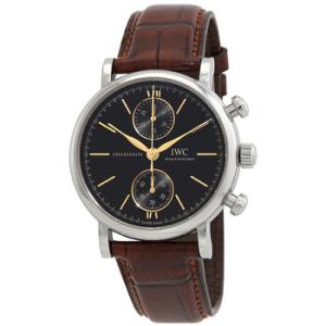 Portofino Chronograph 39 Automatic Black Dial Watch IW391404