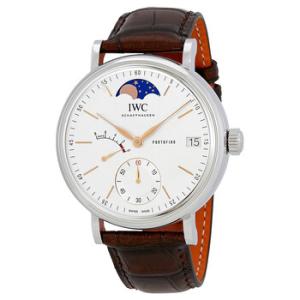 Portofino Hand Wound Silver Dial Watch IW516401