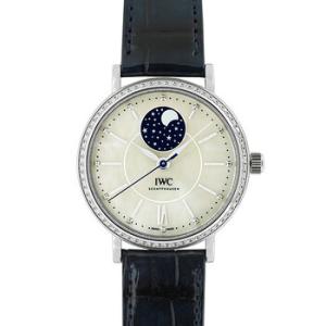 Portofino Mother of Pearl Moonphase Diamond Automatic Watch