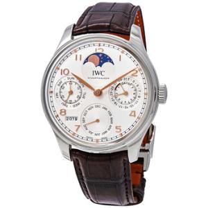 Portugieser Boutique Shanghai Perpetual Calendar Automatic White Dial Watch IW503307