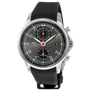 Portugieser Yacht Club Automatic Anthracite Dial Black Rubber Watch