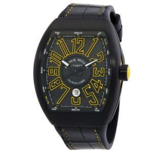 PreOwned Franck Muller Vanguard Automatic Black Dial Watch V45SCDTTTNRBRJANRNRJA