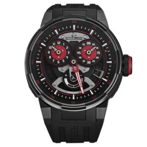Predator 2.0 Chronograph Automatic Black Dial Watch RB.PR2.REG.TB.BKRD1