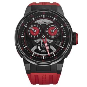 Predator 2.0 Chronograph Automatic Black Dial Watch RB.PR2.REG.TB.BKRD