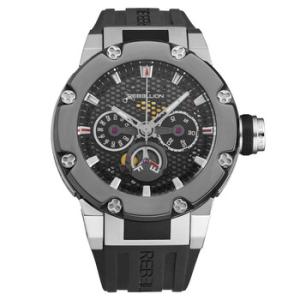 Predator Chronograph Automatic Black Dial Watch RB.PR.MCH.STBC