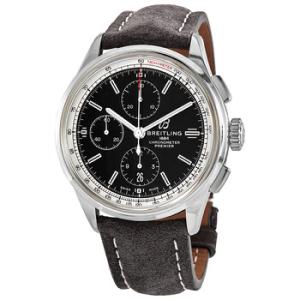 Premier 42 mm Chronograph Automatic Chronometer Black Dial Watch A13315351B1X1