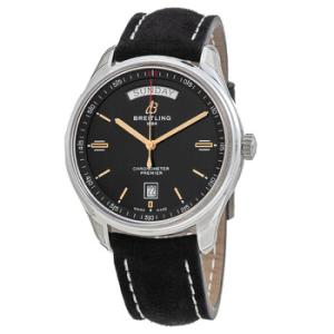 Premier Automatic Day and Date Chronometer Black Dial Watch A45340241B1X4