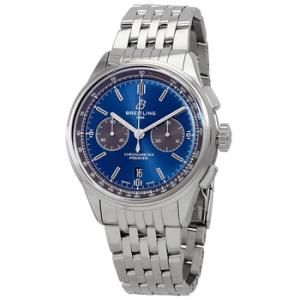 Premier Chronograph Automatic Chronometer Blue Dial Watch AB0118A61C1A1