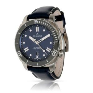 Preowned Anonimo Nautilo Automatic Black Dial Watch AM100209