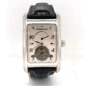 Preowned Audemars Piguet Edward Piguet Silver Guilloche Dial Watch 26006BC.OO.D002CR.01