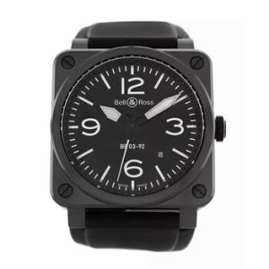 Preowned Bell and Ross Aviation Type Automatic Black Dial Watch BR0392