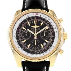 Preowned Breitling Bentley Motors Chronograph Automatic Black Dial Watch H25363