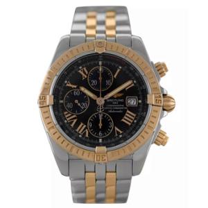Preowned Breitling C13356 Chronograph Automatic Chronometer Black Dial Watch C13356