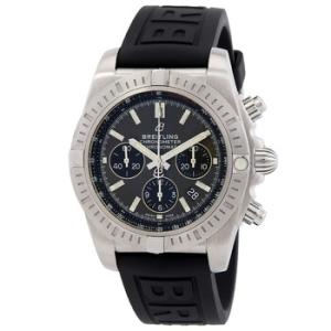 Preowned Breitling Chronomat B01 Chronograph Automatic Grey Dial Watch AB0115101F1P2