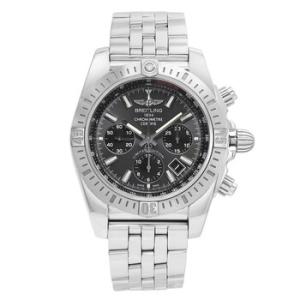 Preowned Breitling Chronomat Chronograph Automatic Chronometer Grey Dial Watch AB01151AF577388A