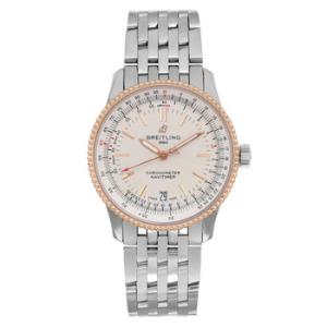 Preowned Breitling Navitimer Automatic Chronometer Silver Dial Watch U17325211G1A1