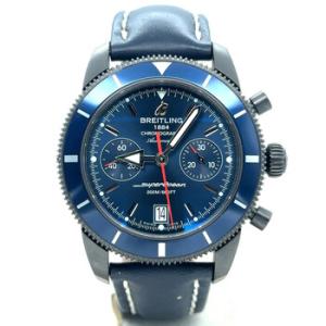 Preowned Breitling Superocean Heritage Chronograph Automatic Chronometer Blue Dial Watch M23370D5C8564PE3ZY