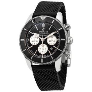 Preowned Breitling Superocean Heritage Ii Chronograph Automatic Black Dial Watch AB0162121B1S1