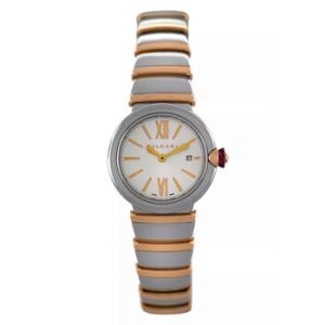 Preowned Bvlgari Lvcea Quartz Silver Dial Watch