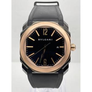 Preowned Bvlgari Octo LOriginale Automatic Black Dial Watch