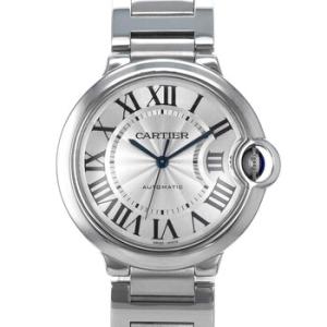 Preowned Cartier Ballon Bleu Automatic Silver Dial Watch W6920046