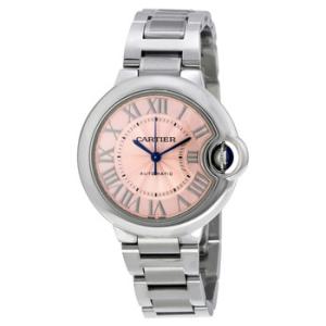 Preowned Cartier Ballon Bleu De Cartier Pink Dial Watch W6920100