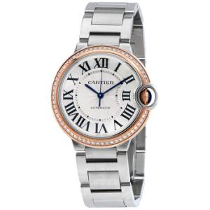 Preowned Cartier Ballon Bleu de Cartier Automatic Diamond Watch