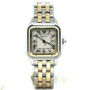 Preowned Cartier Panthere Quartz Silver Dial Watch
