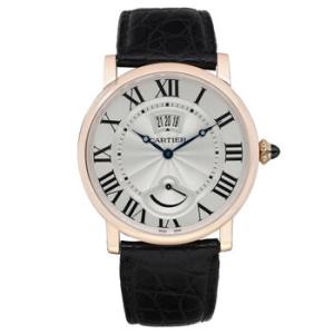 Preowned Cartier Rotonde de Cartier Silver Dial Watch W1556252