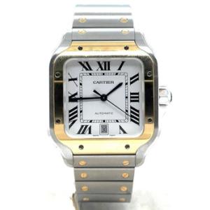 Preowned Cartier Santos Automatic Watch W2SA0006