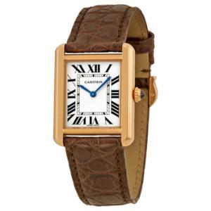 Preowned Cartier Tank Solo Silver Dial Watch W5200024
