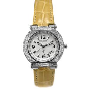Preowned Charriol Columbus Quartz White Dial Watch CCR30.1